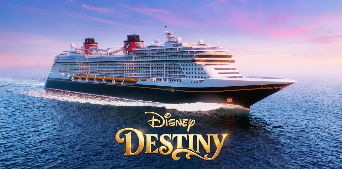 Disney Destiny at sea