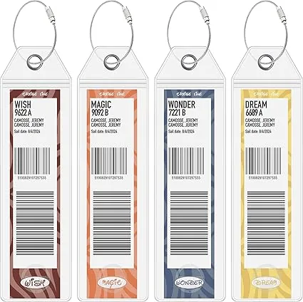 Cruise On Luggage Tag Holders & Lanyards
